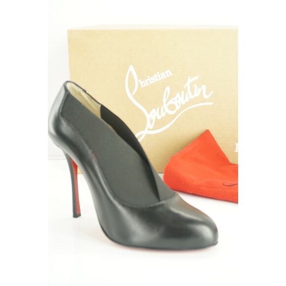Christian Louboutin Toot Couverte Elastic High Heel Pumps Size 36.5 NIB $995